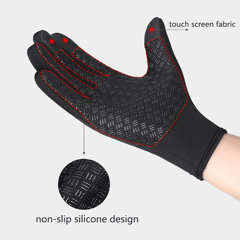 Waterproof Fleece Touchscreen Gloves