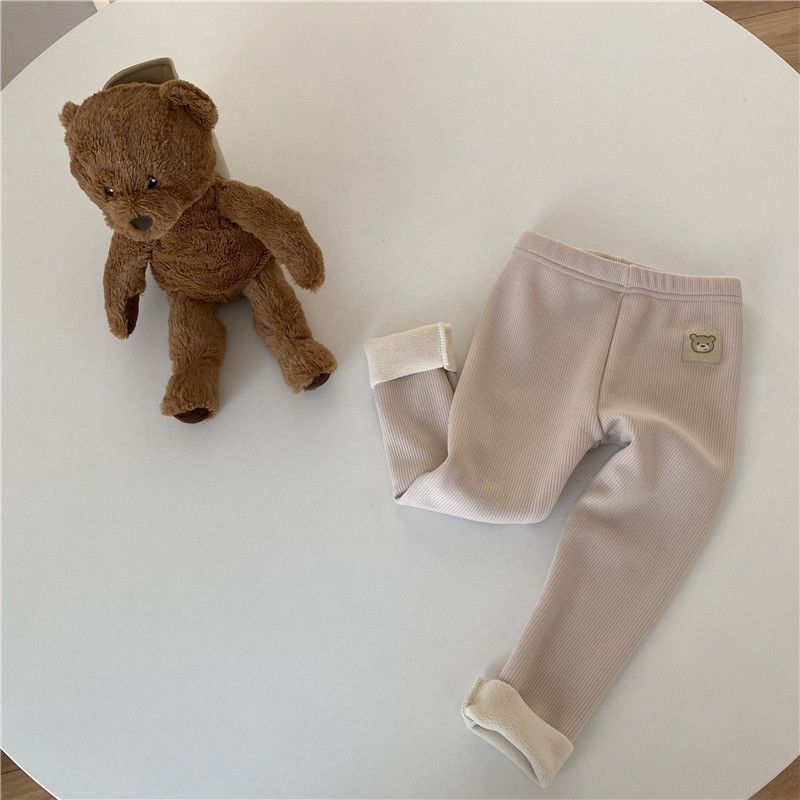 Girls' Fleece-Lined Fashion Leggings