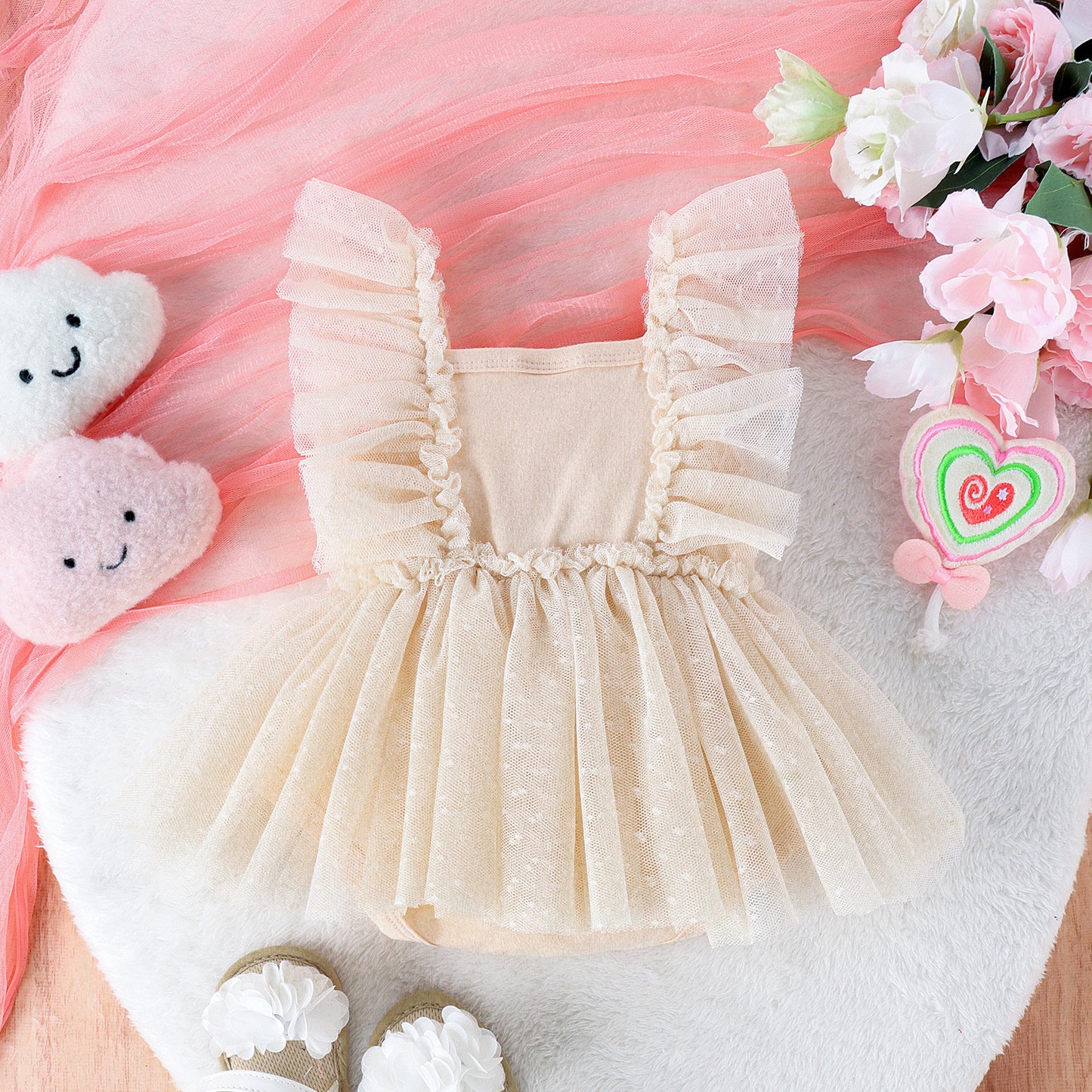 Baby Sleeveless Princess Tutu Romper
