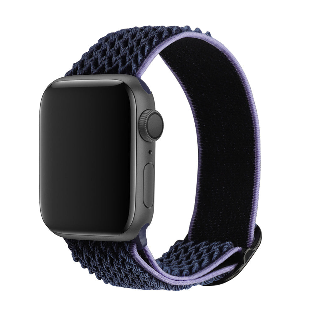 Braided Nylon Adjustable Watch Strap – Apple Watch (38–44mm)