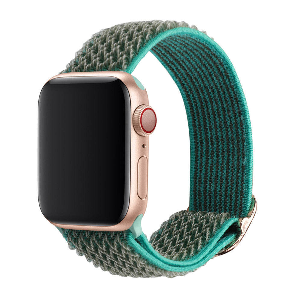 Braided Nylon Adjustable Watch Strap – Apple Watch (38–44mm)