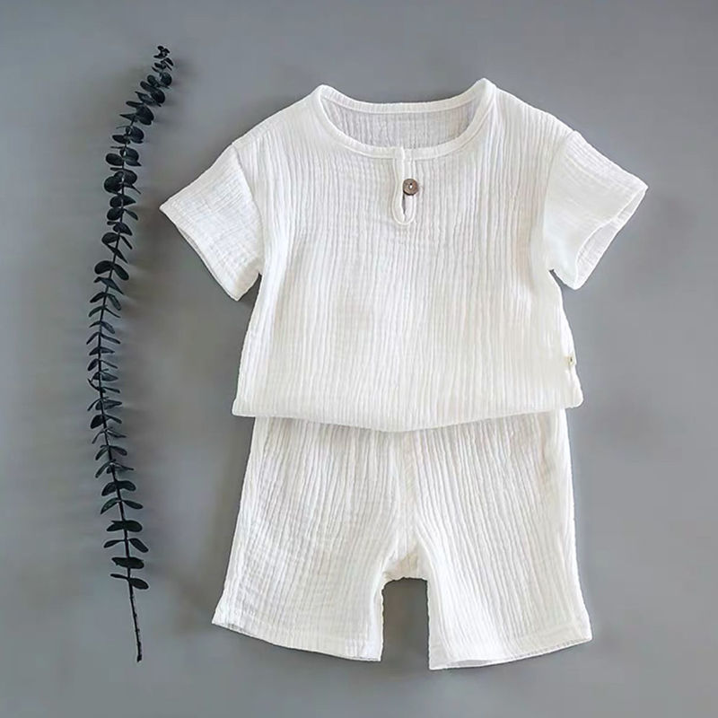 Gauze Summer Set – Tee & Shorts