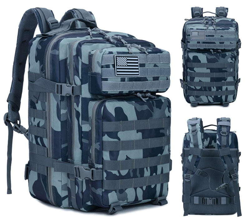 Tactical Military-Style Backpack – 50L