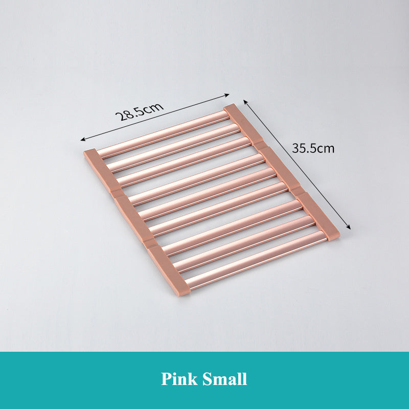 Foldable Over-Sink Drain Rack