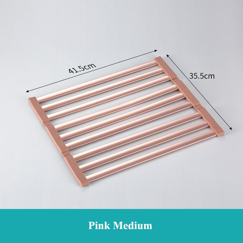 Foldable Over-Sink Drain Rack
