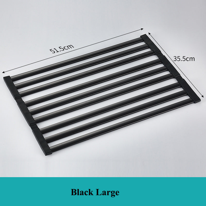 Foldable Over-Sink Drain Rack