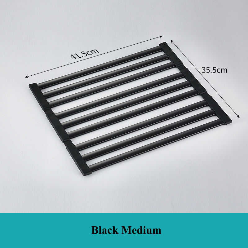 Foldable Over-Sink Drain Rack