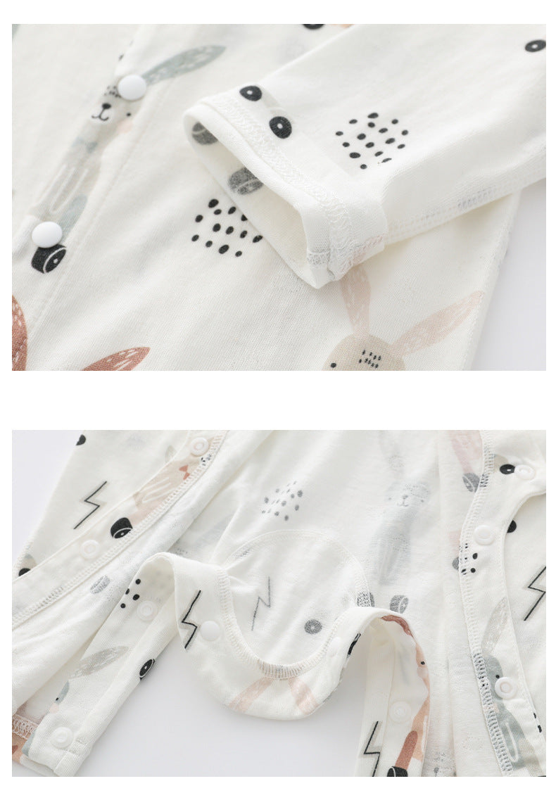 Light and Soft Bamboo Fiber Baby Jumpsuit