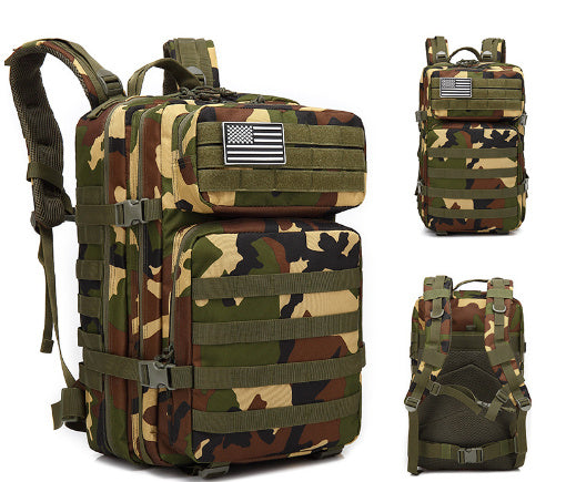 Tactical Military-Style Backpack – 50L