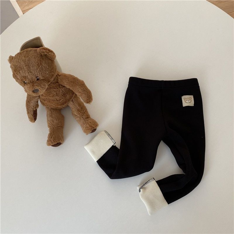 Girls' Fleece-Lined Fashion Leggings