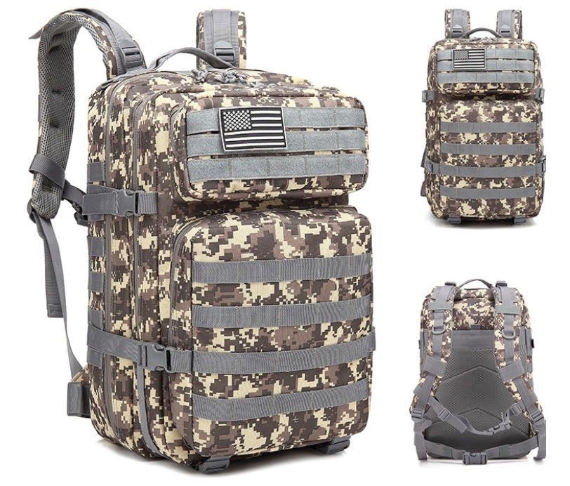 Tactical Military-Style Backpack – 50L