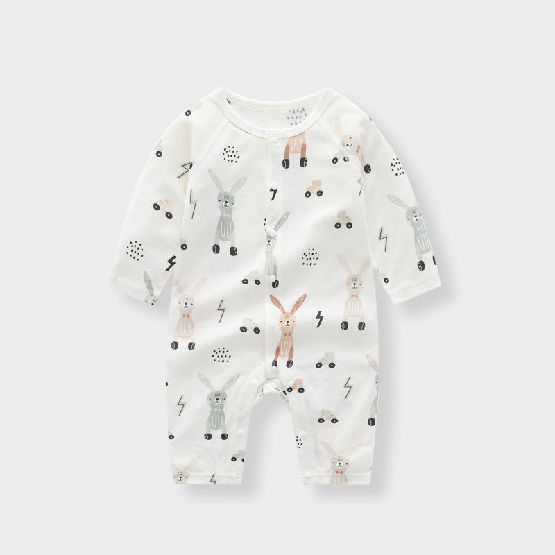 Light and Soft Bamboo Fiber Baby Jumpsuit