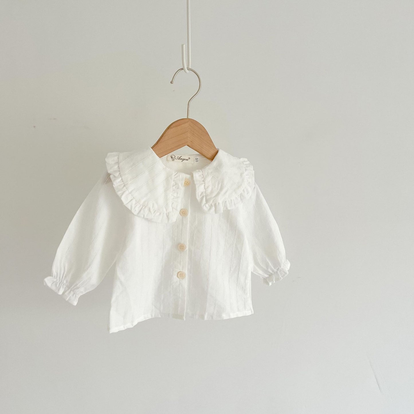 Baby Girl's Adjustable Suspender Romper