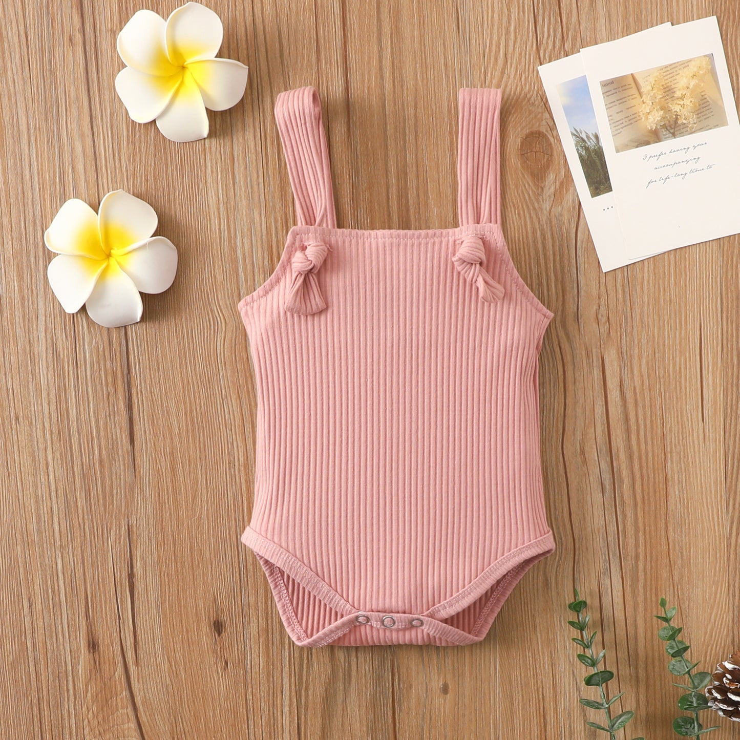 Sleeveless Cotton Baby Romper