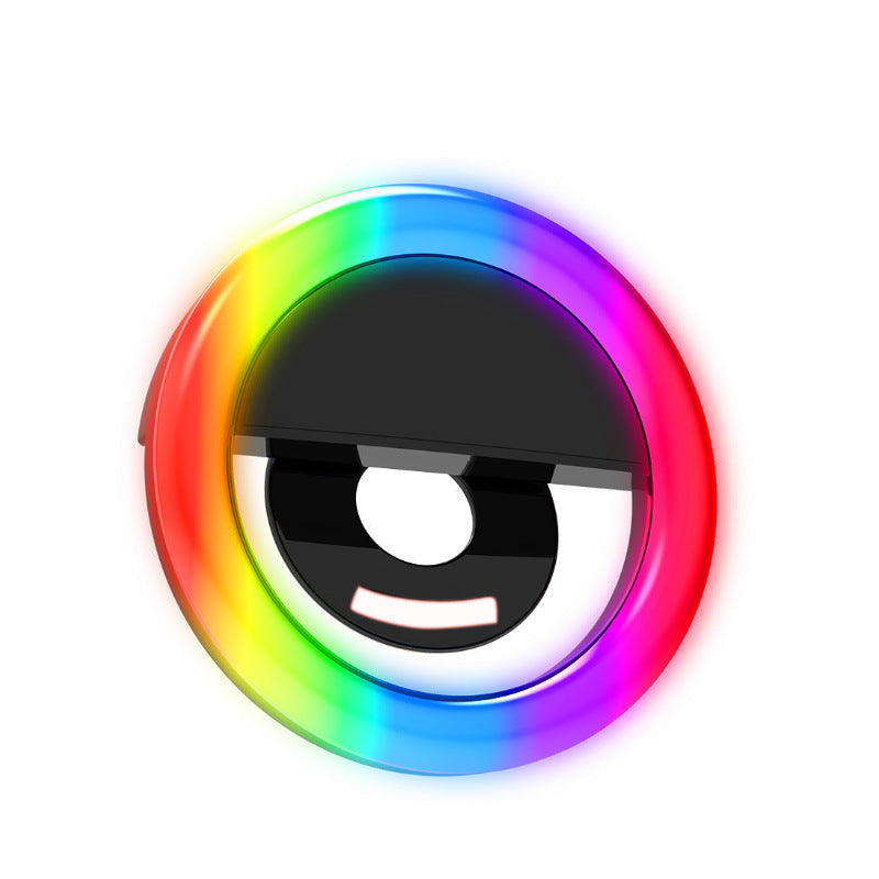 Clip-On Ring Light for Phone & Laptop - Rechargeable