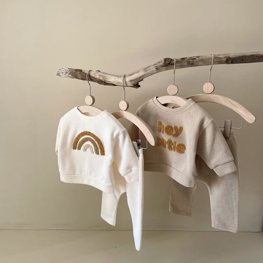 Baby Embroidery Two-Piece Suit